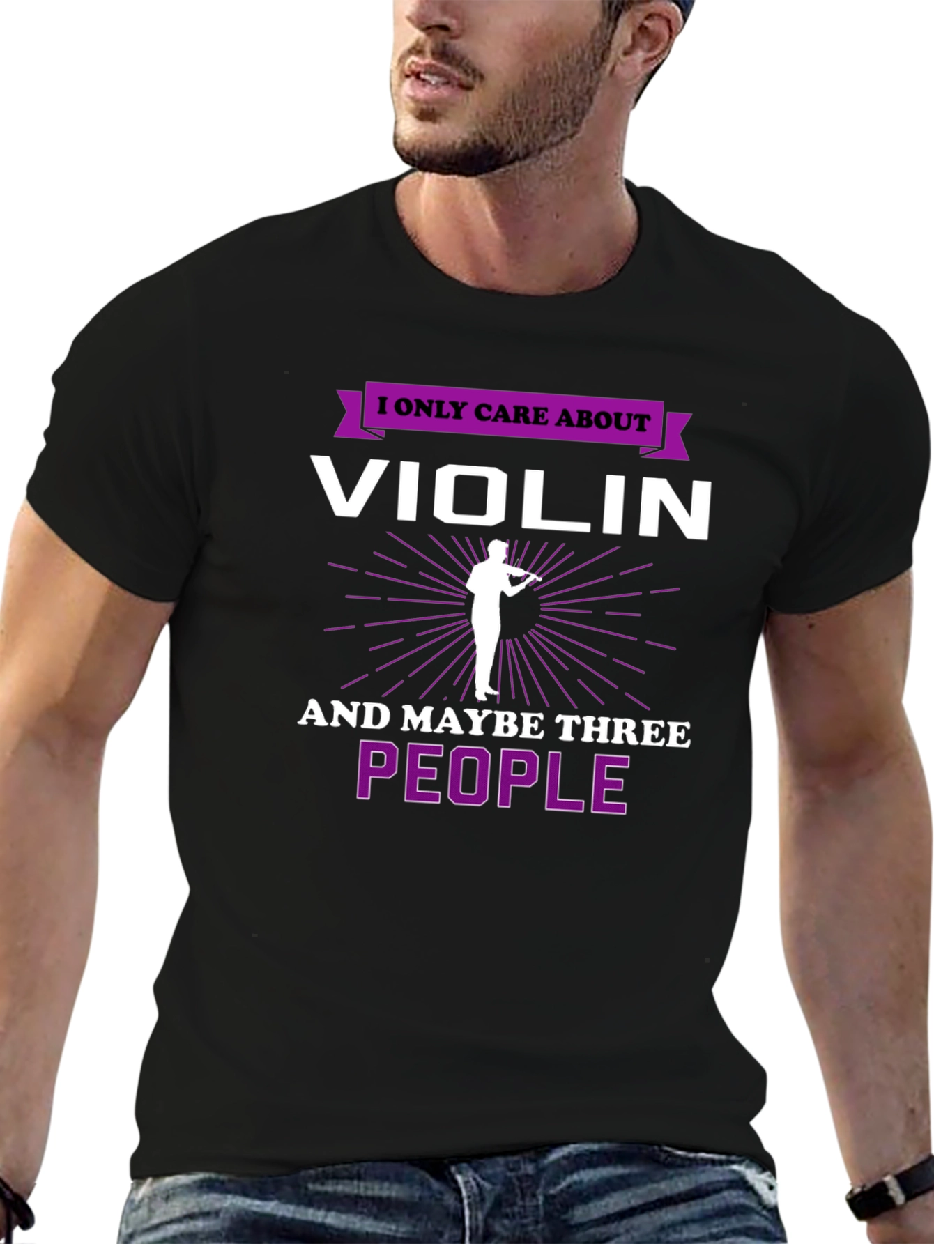 I Only Care About Violin T-Shirt
