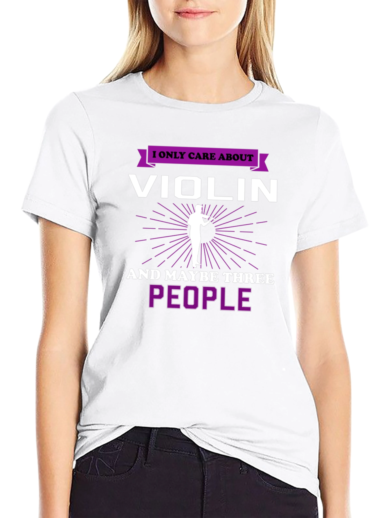 I Only Care About Violin T-Shirt