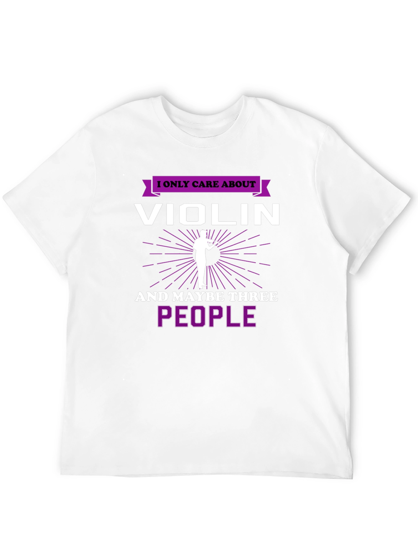 I Only Care About Violin T-Shirt
