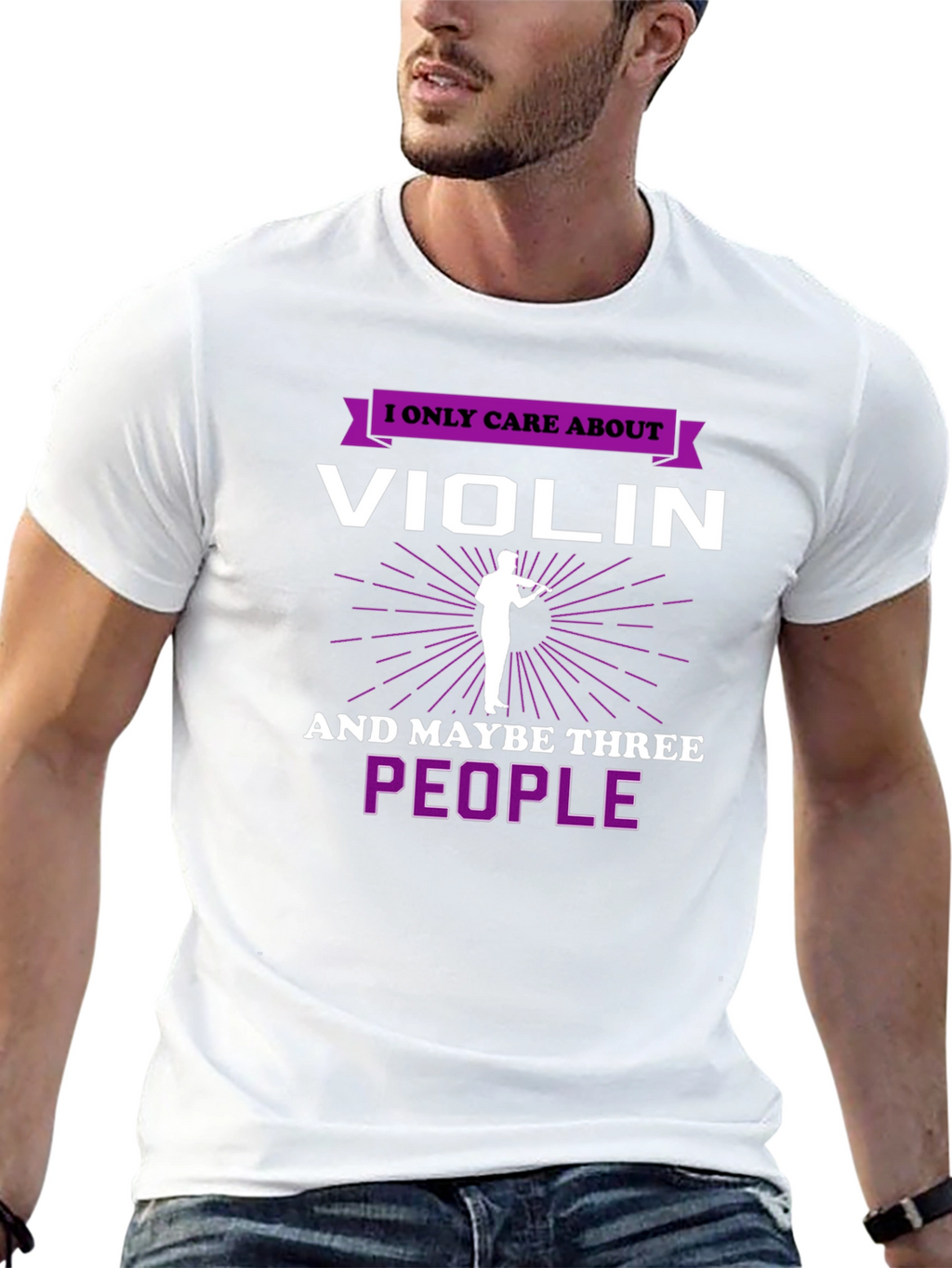 I Only Care About Violin T-Shirt