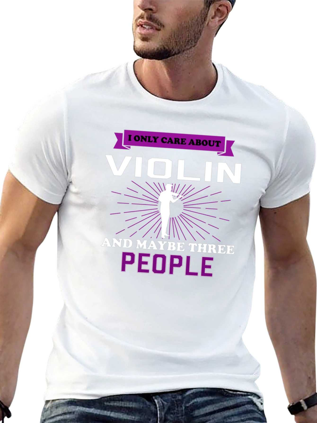 I Only Care About Violin T-Shirt