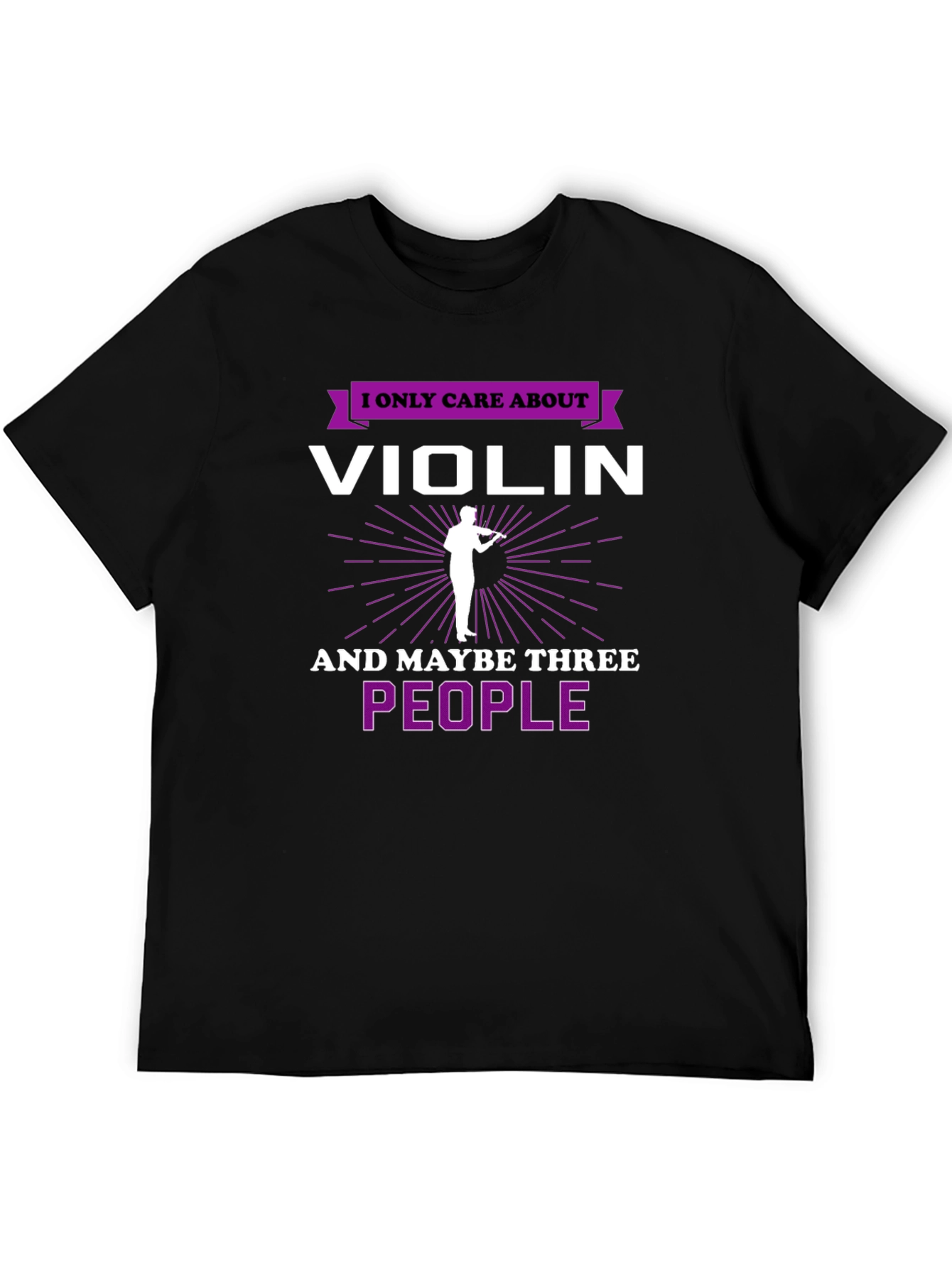 I Only Care About Violin T-Shirt