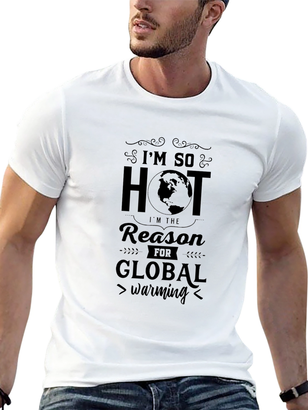 Im So Hot Global Warming Graphic T-Shirt