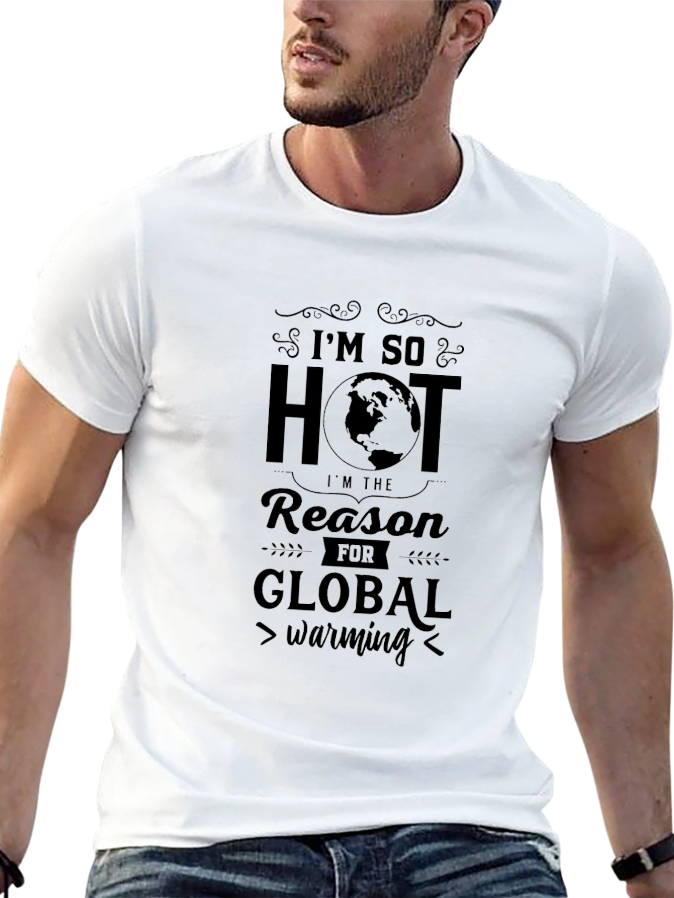 Im So Hot Global Warming Graphic T-Shirt