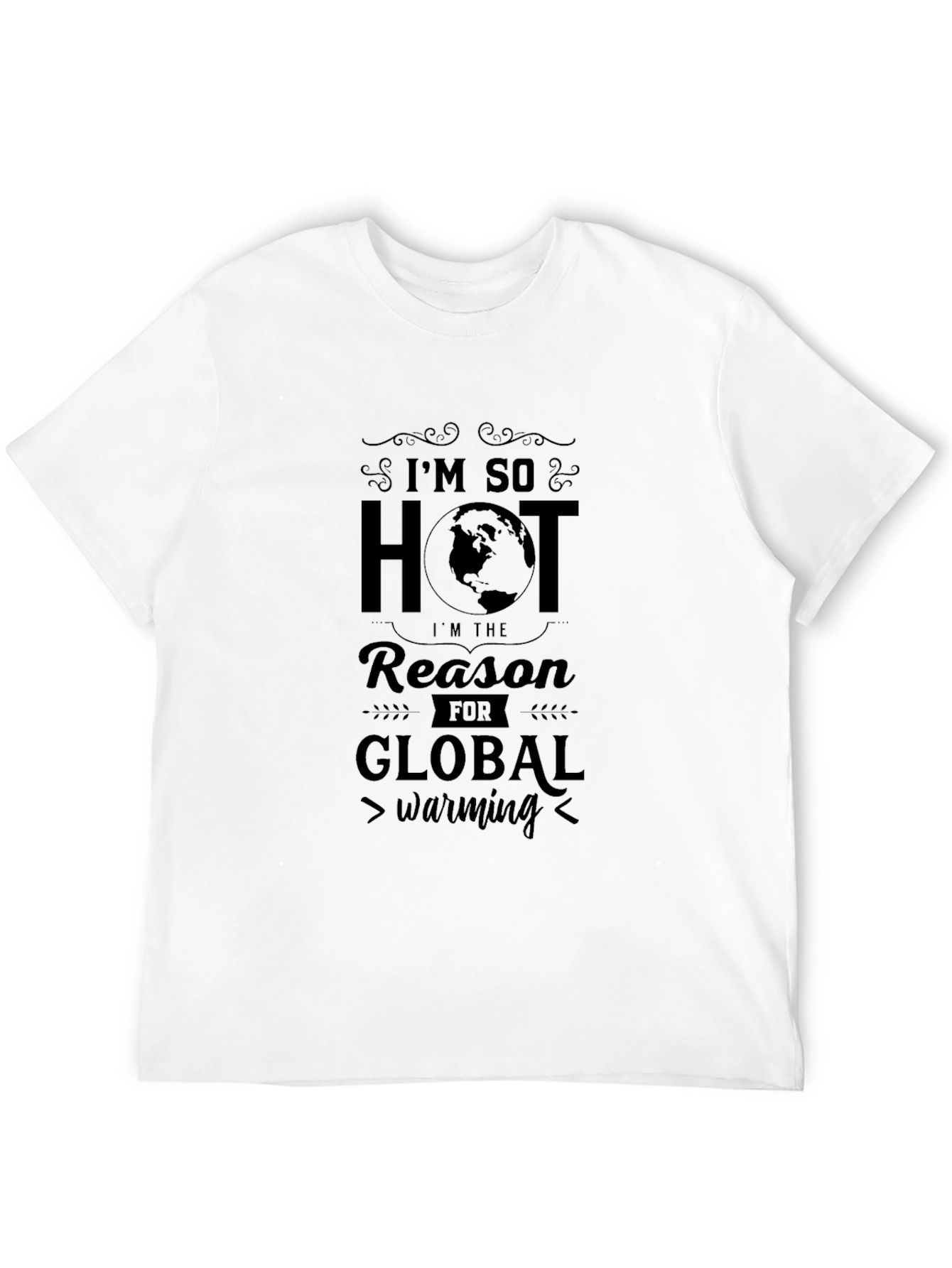 Im So Hot Global Warming Graphic T-Shirt