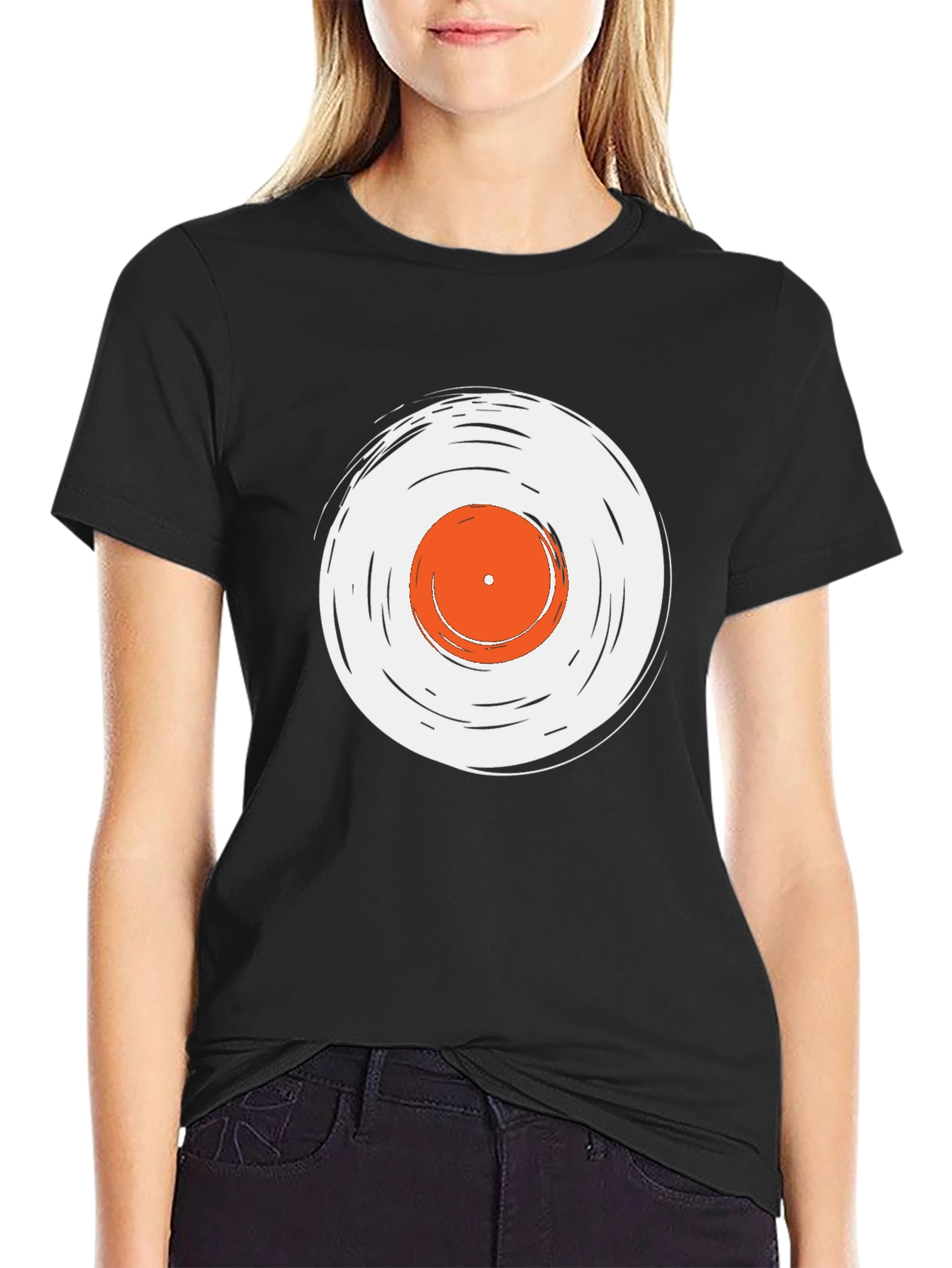 Vinyl Record Graphic Tee - Cool Music Lover Shirt