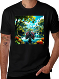 Nature Lungs Graphic T-Shirt - Healthy Planet