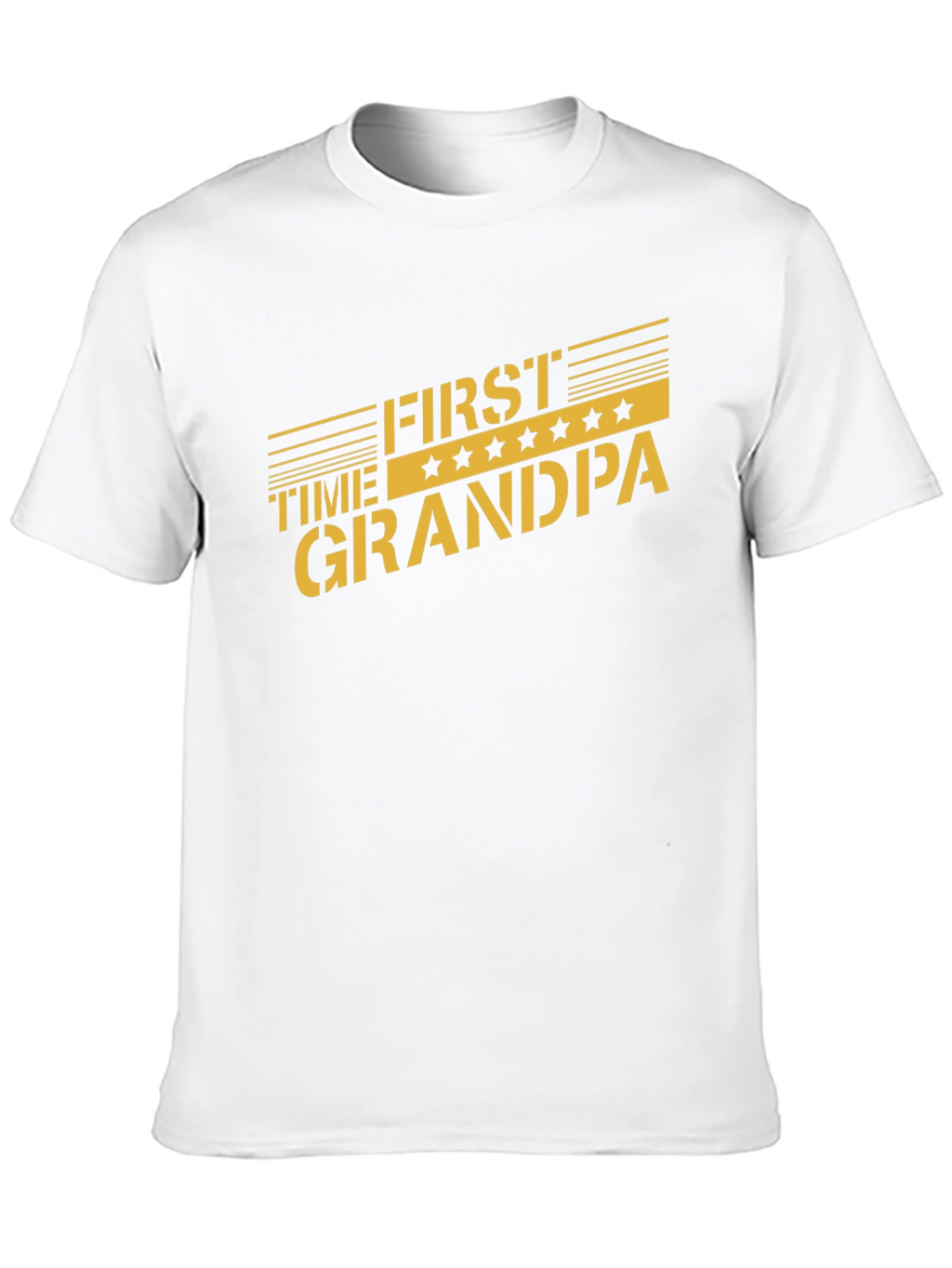 First Time Grandpa T-Shirt - Celebrate New Grandfatherhood!
