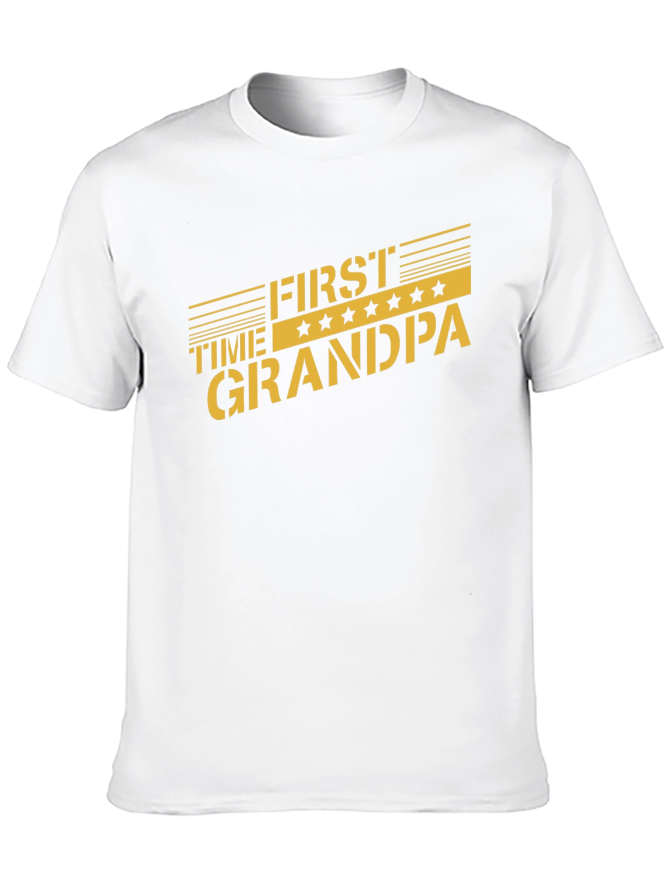 First Time Grandpa T-Shirt - Celebrate New Grandfatherhood!