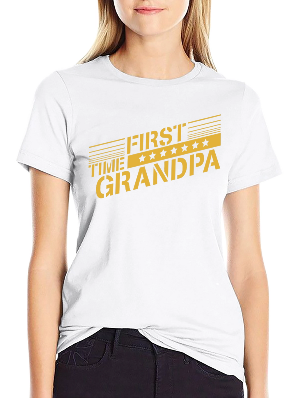 First Time Grandpa T-Shirt - Celebrate New Grandfatherhood!