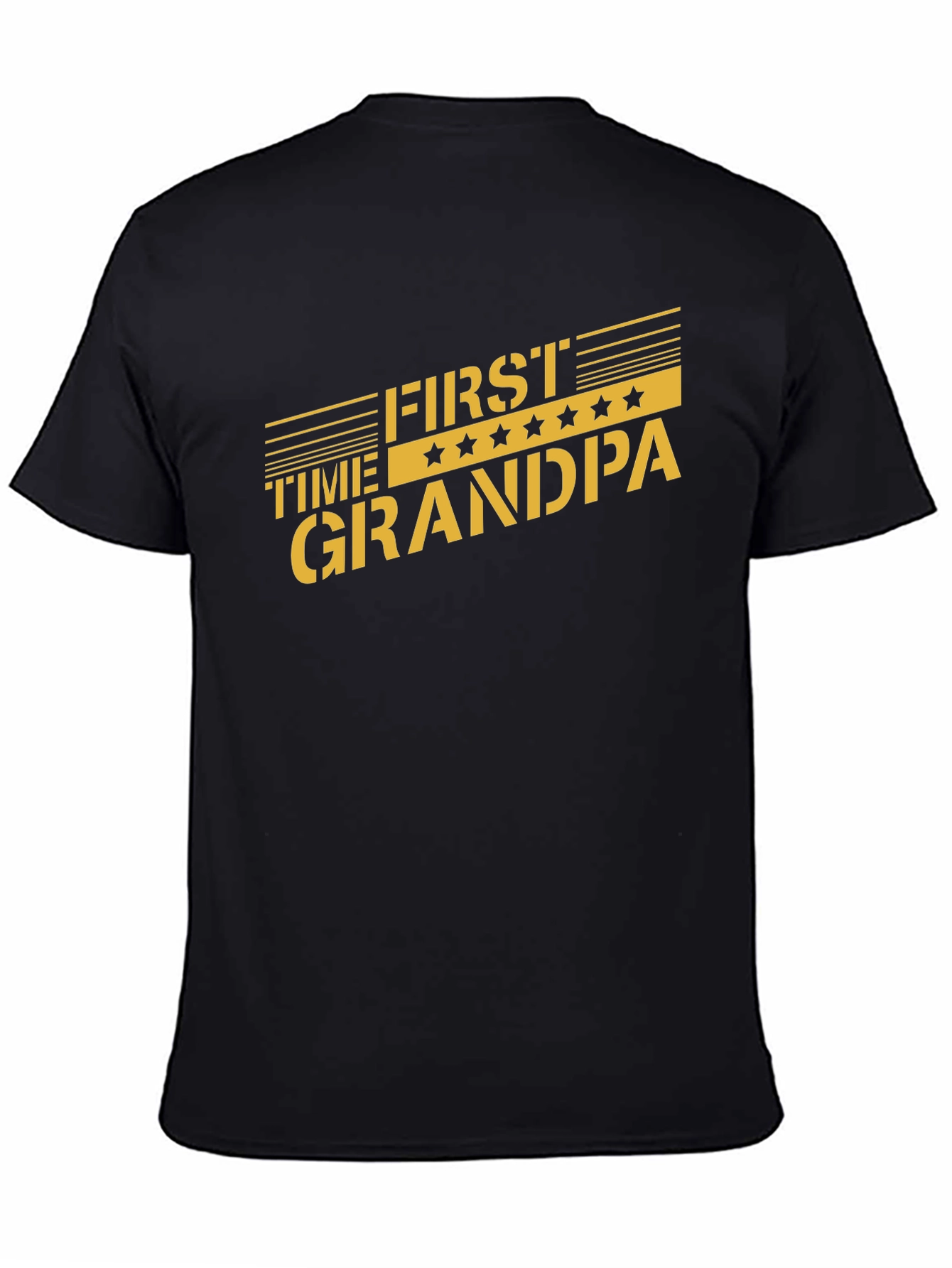 First Time Grandpa T-Shirt - Celebrate New Grandfatherhood!