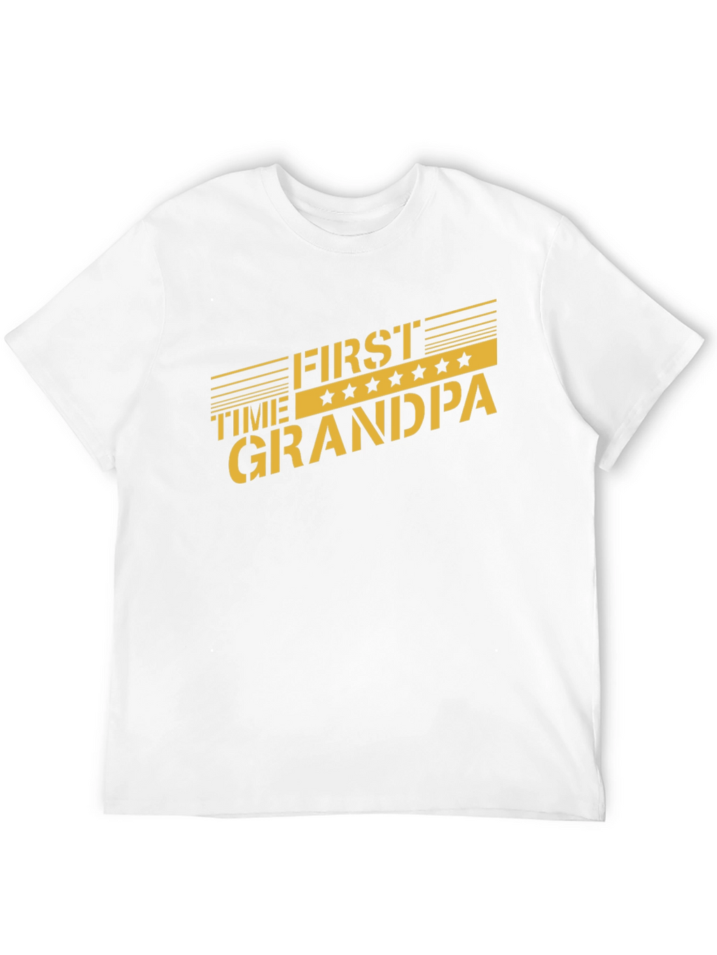First Time Grandpa T-Shirt - Celebrate New Grandfatherhood!