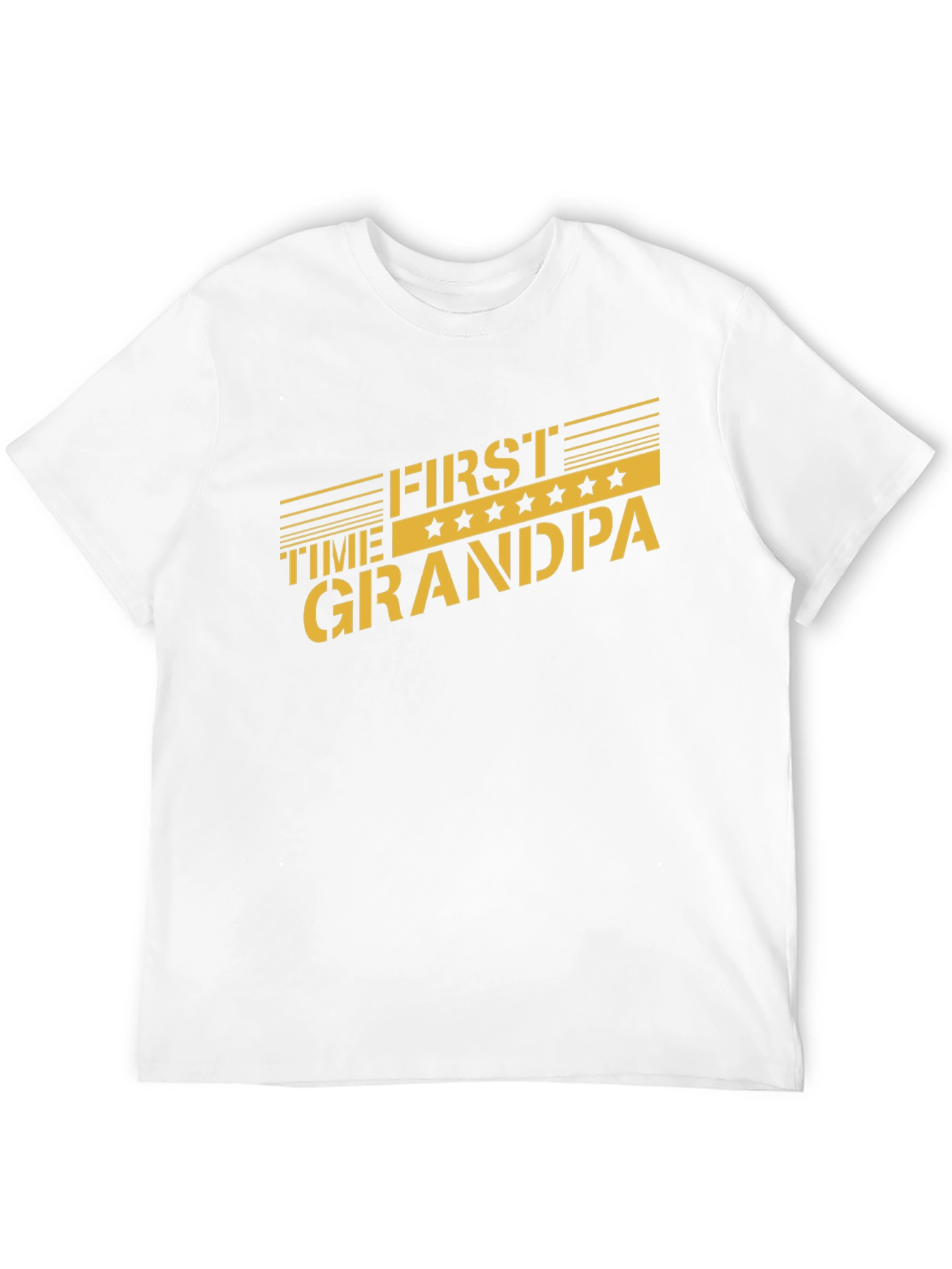 First Time Grandpa T-Shirt - Celebrate New Grandfatherhood!