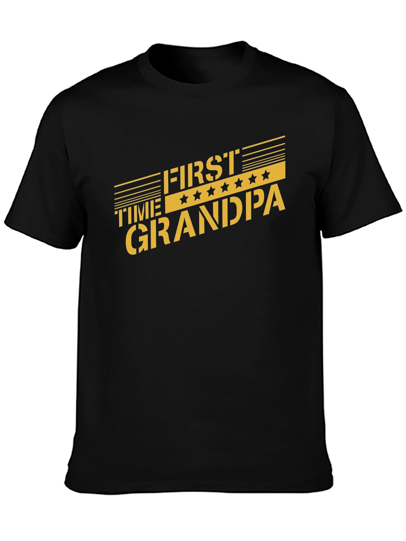 First Time Grandpa T-Shirt - Celebrate New Grandfatherhood!