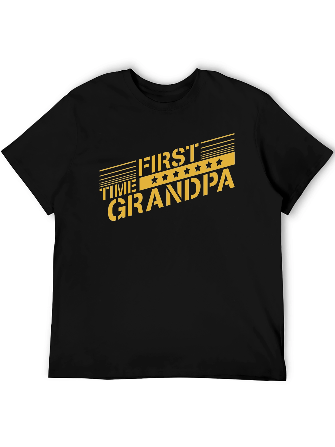 First Time Grandpa T-Shirt - Celebrate New Grandfatherhood!
