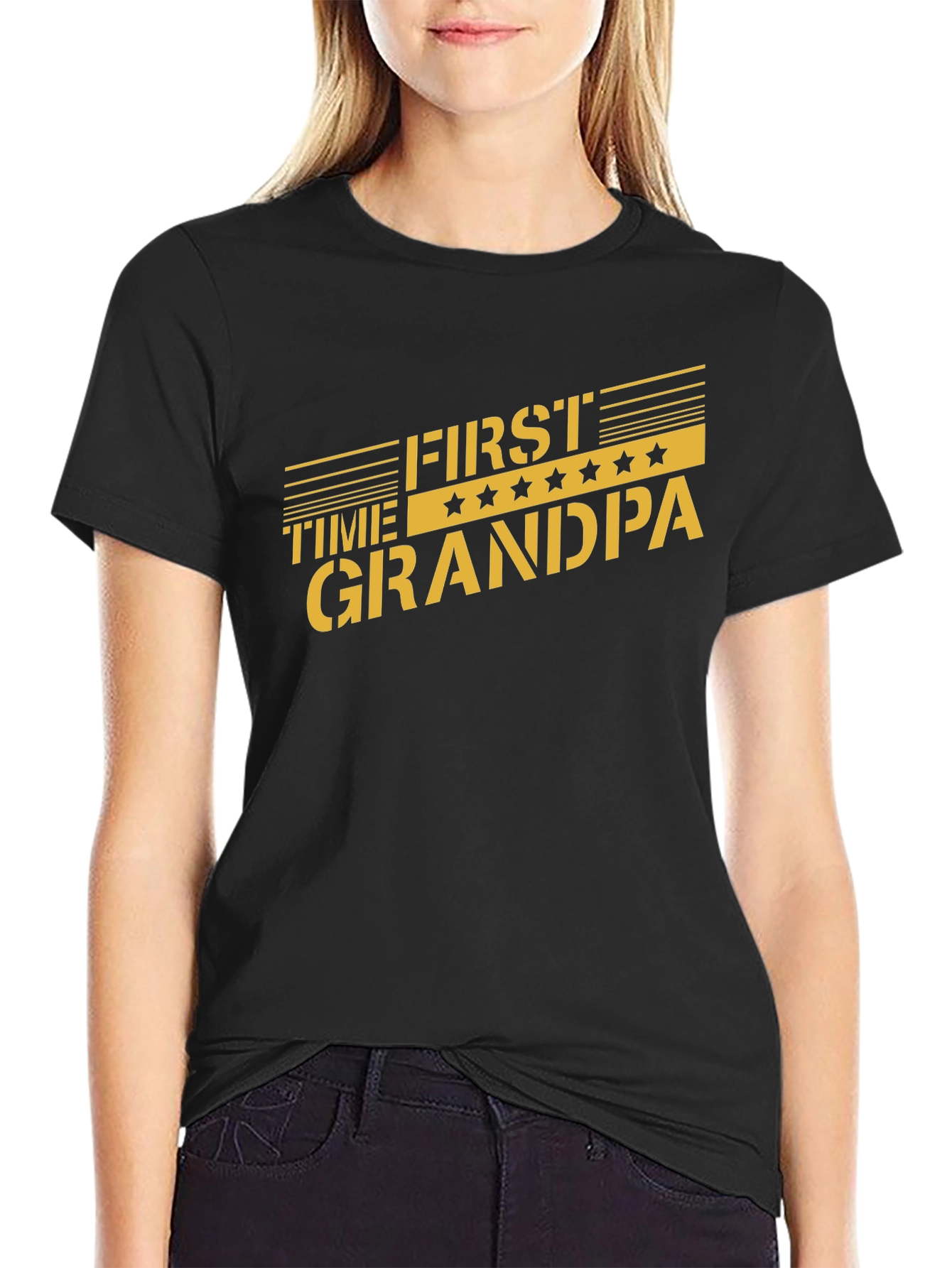 First Time Grandpa T-Shirt - Celebrate New Grandfatherhood!