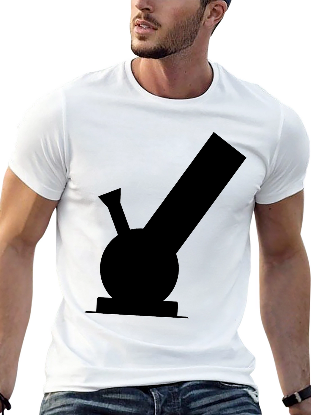 Bong Graphic Tee - Novelty T-Shirt
