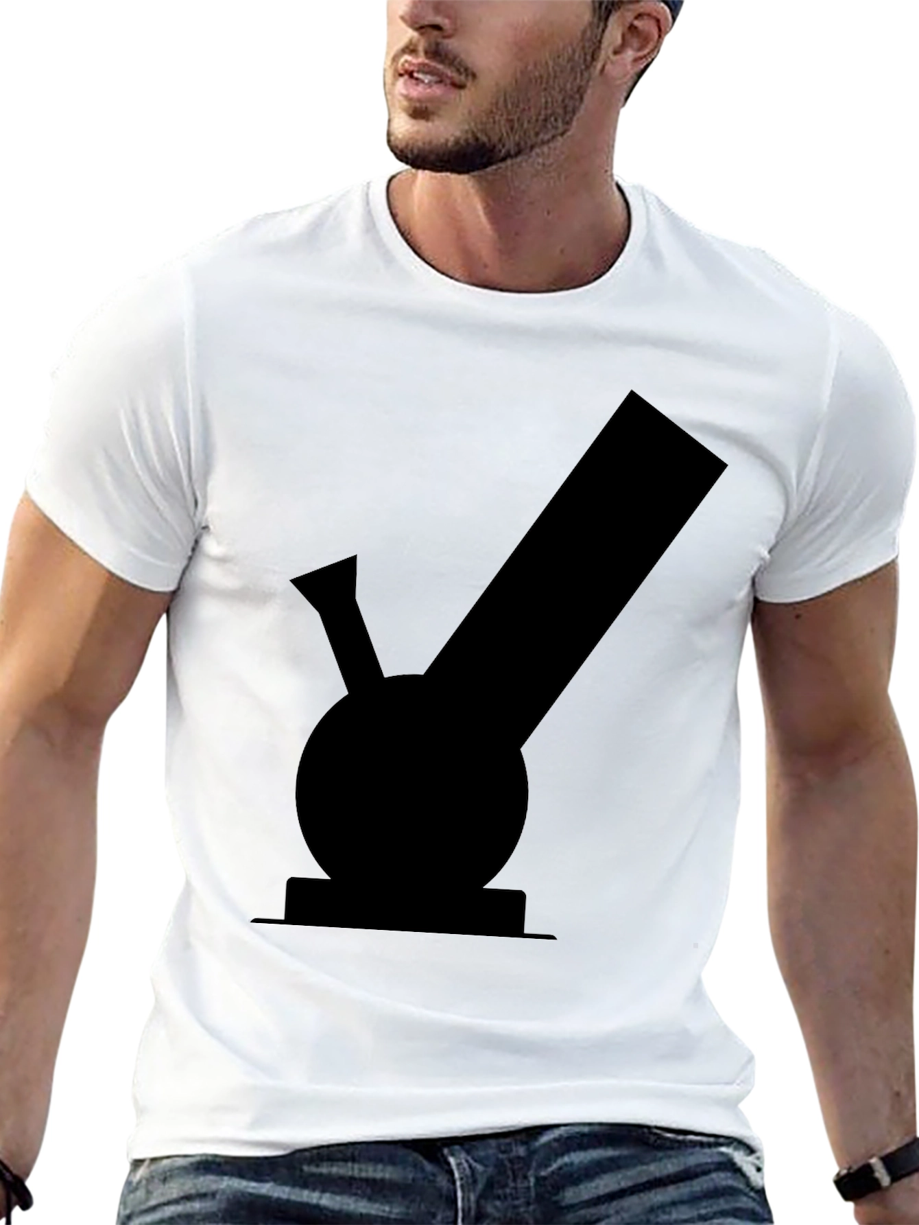 Bong Graphic Tee - Novelty T-Shirt