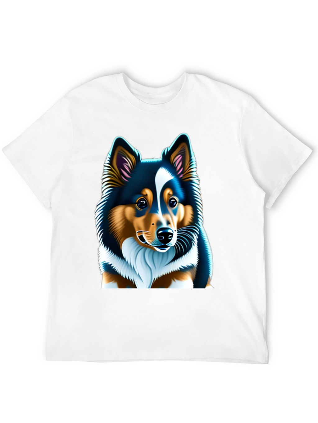 Sheltie Dog Graphic Tee - Soft Cotton Unisex T-Shirt