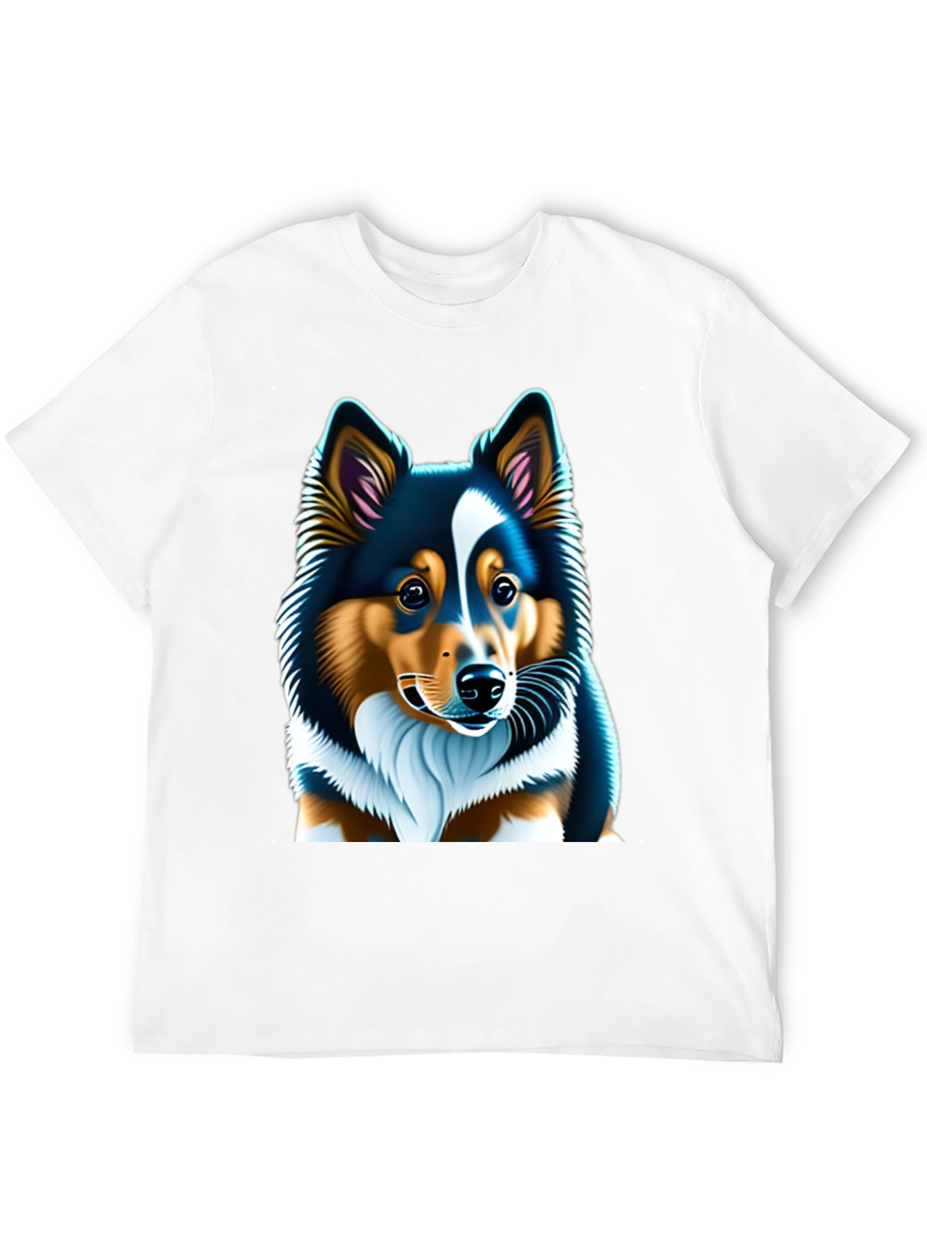 Sheltie Dog Graphic Tee - Soft Cotton Unisex T-Shirt