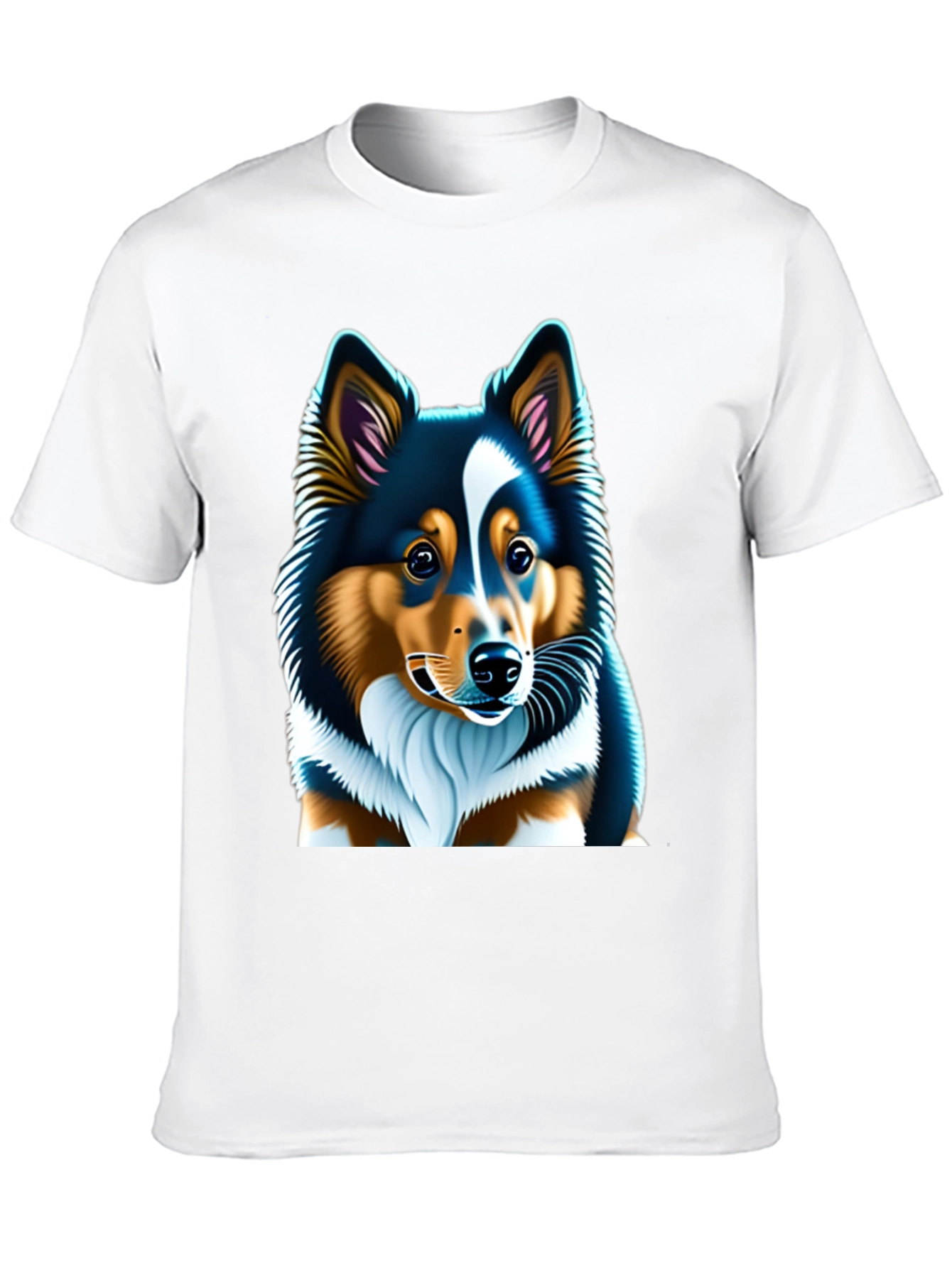 Sheltie Dog Graphic Tee - Soft Cotton Unisex T-Shirt