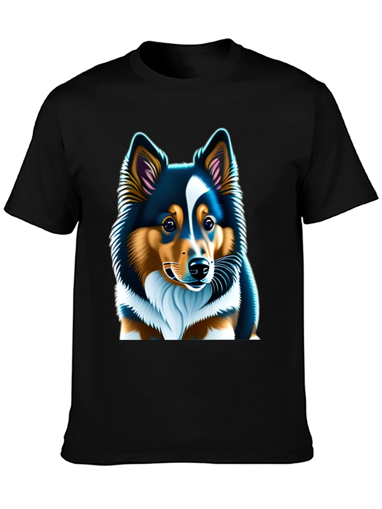 Sheltie Dog Graphic Tee - Soft Cotton Unisex T-Shirt