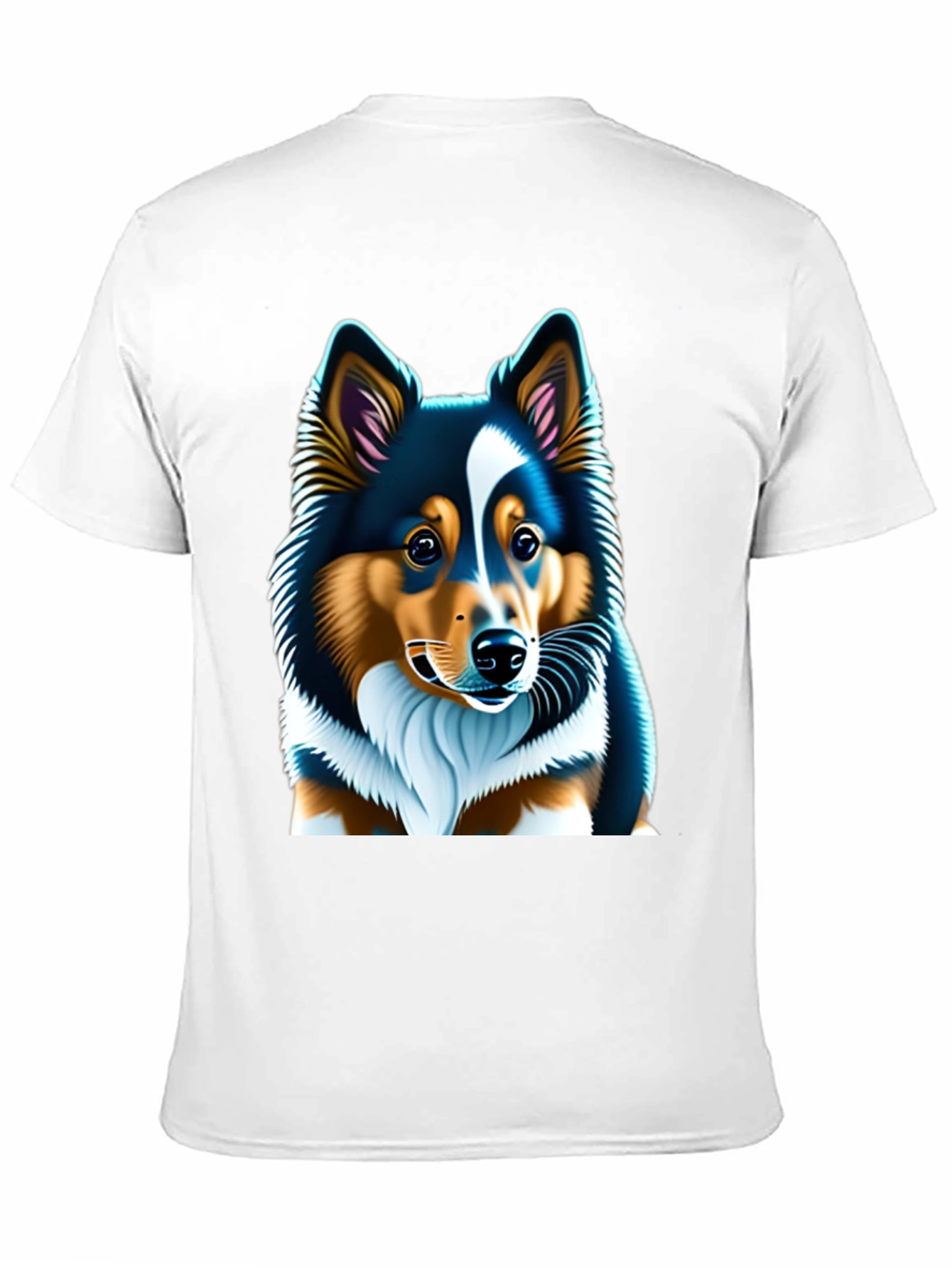 Sheltie Dog Graphic Tee - Soft Cotton Unisex T-Shirt