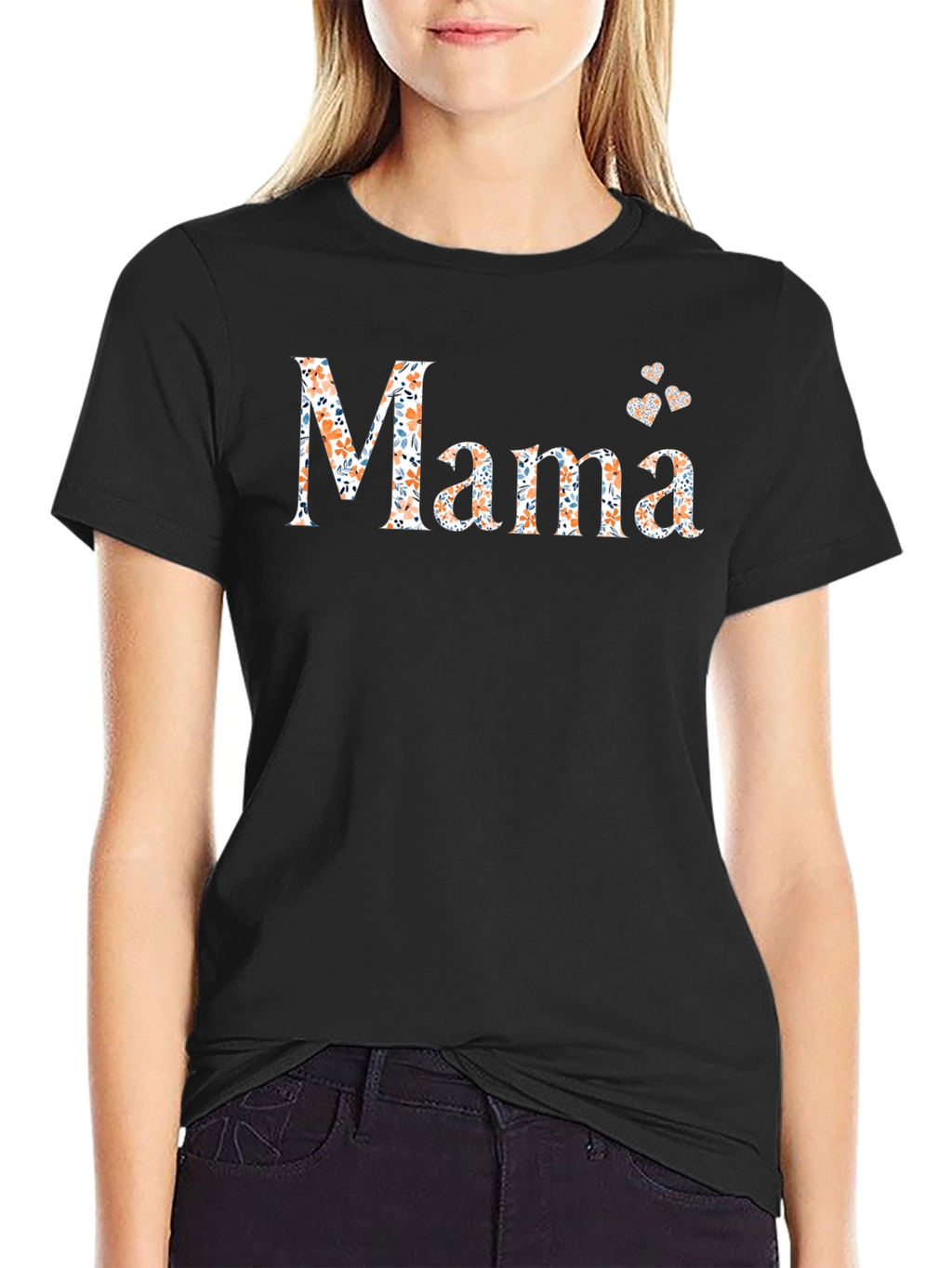 Floral Mama T-Shirt - Stylish Comfort