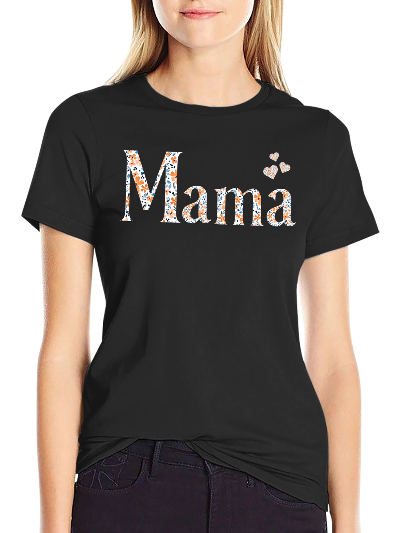 Floral Mama T-Shirt - Stylish Comfort