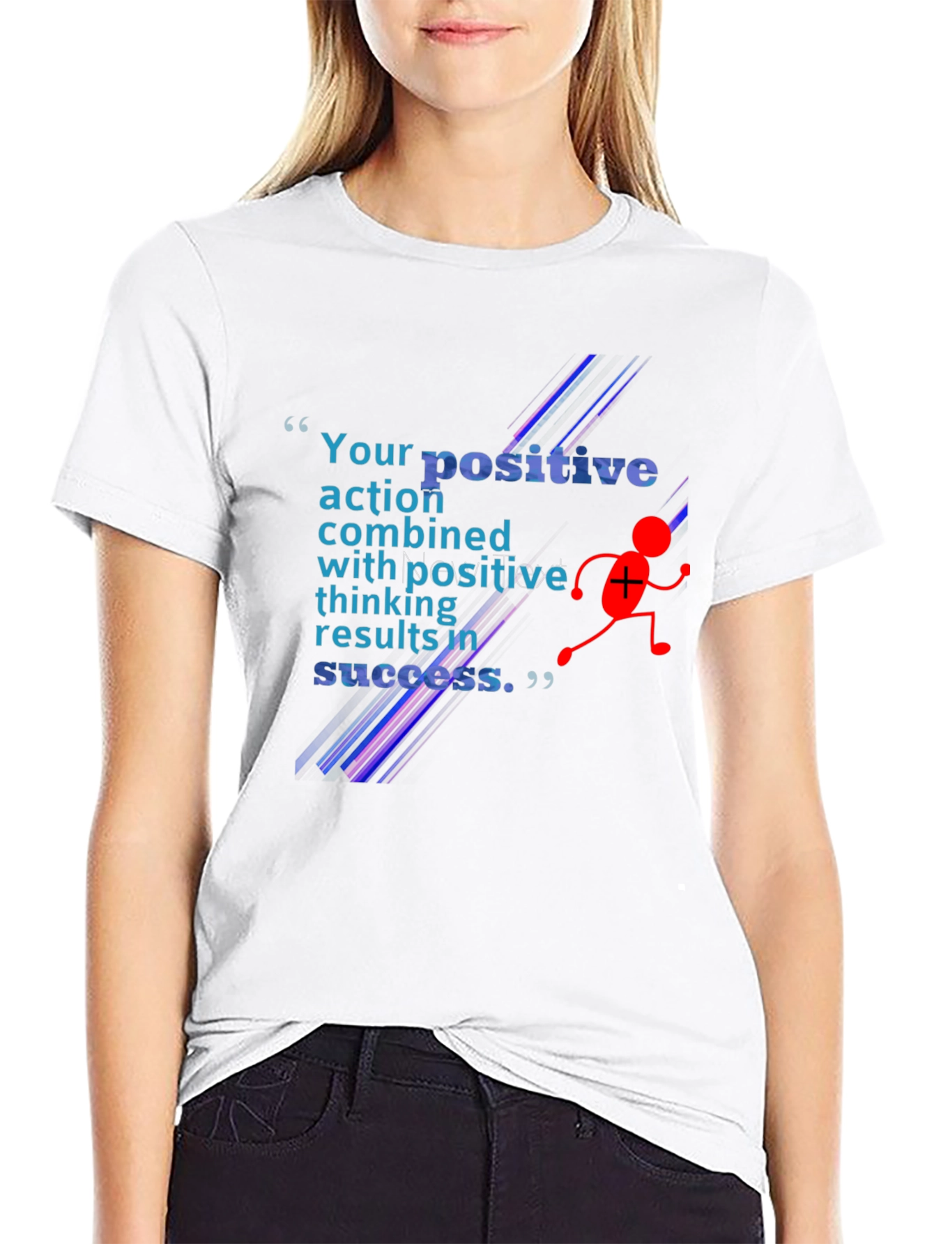 Positive Action T-Shirt - Motivational Design
