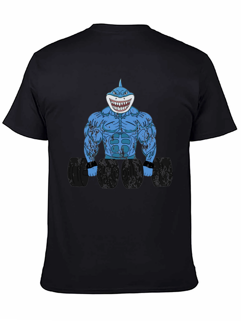 Shark Gym T-Shirt - Funny Workout Tee