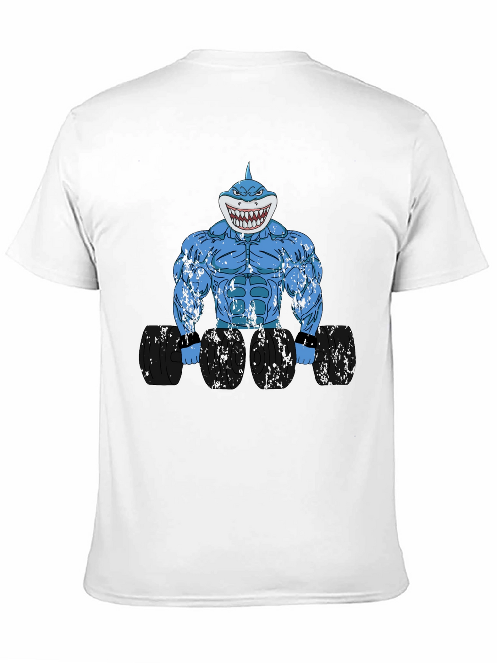 Shark Gym T-Shirt - Funny Workout Tee