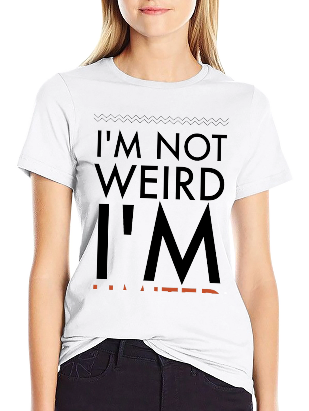 Im Not Weird Im Limited Graphic Tee
