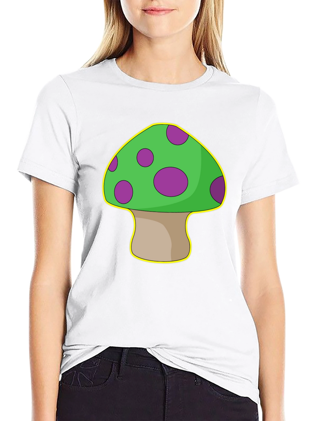 Mushroom Graphic T-Shirt - Quirky & Fun Design