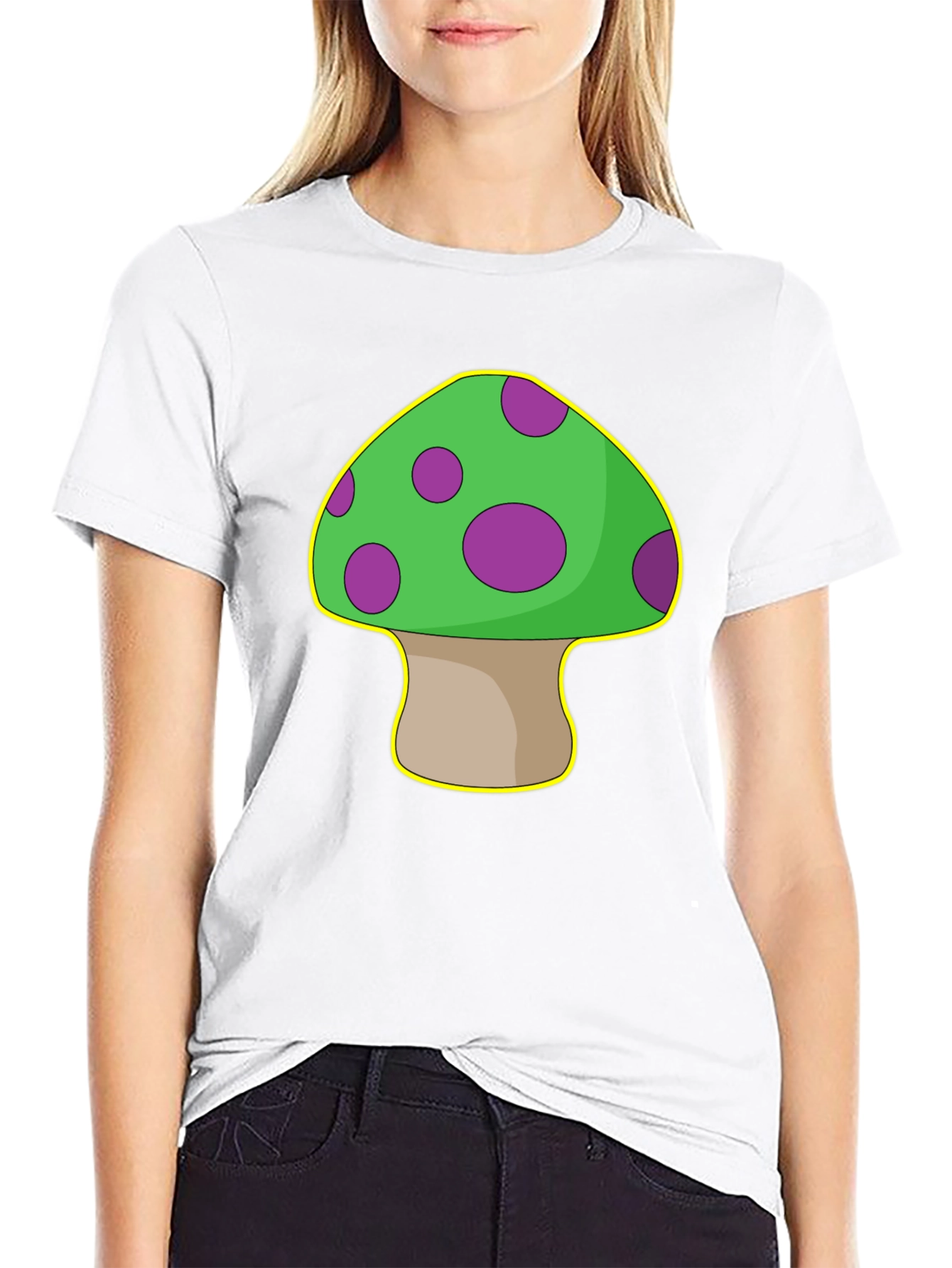 Mushroom Graphic T-Shirt - Quirky & Fun Design