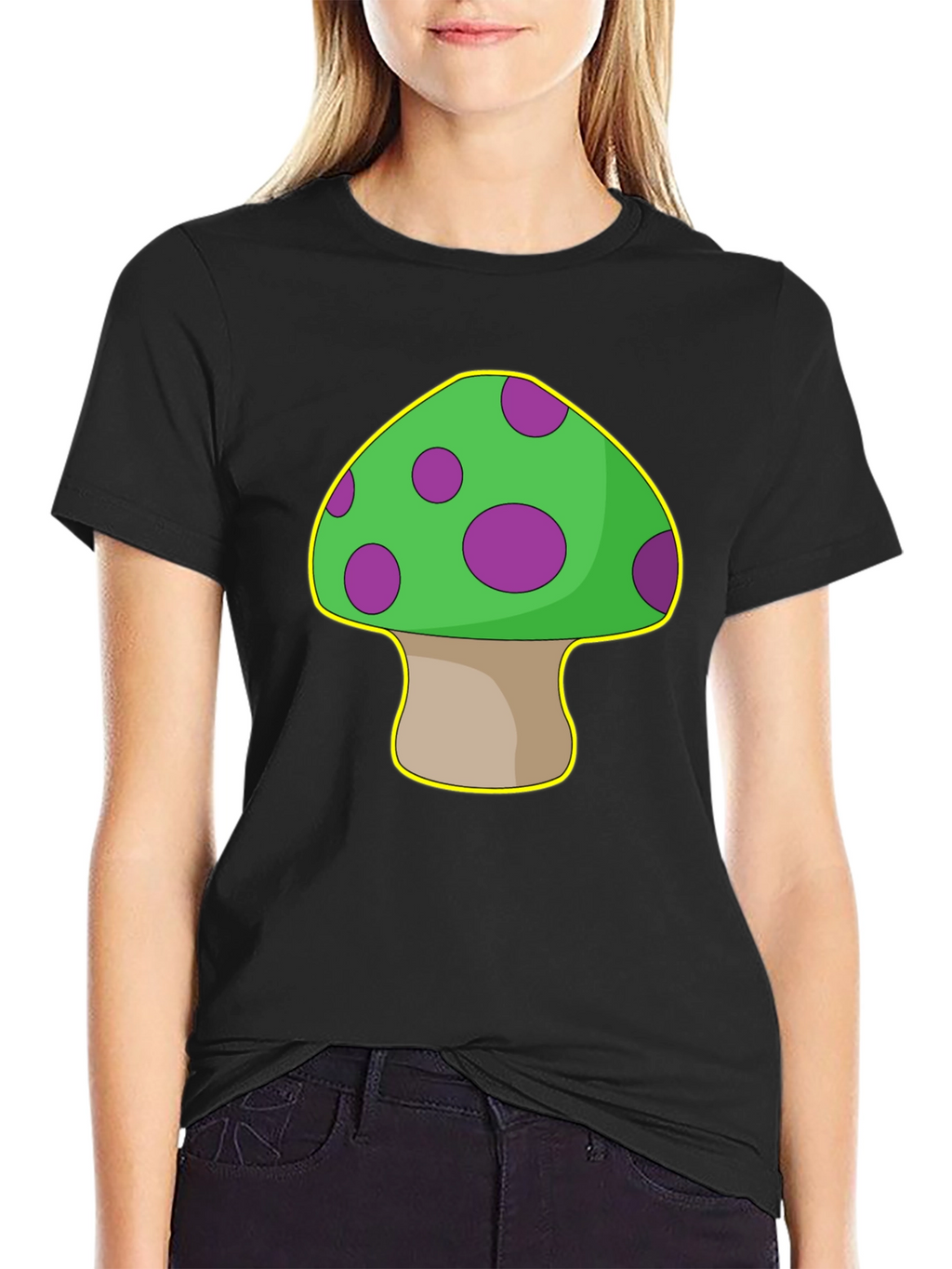 Mushroom Graphic T-Shirt - Quirky & Fun Design