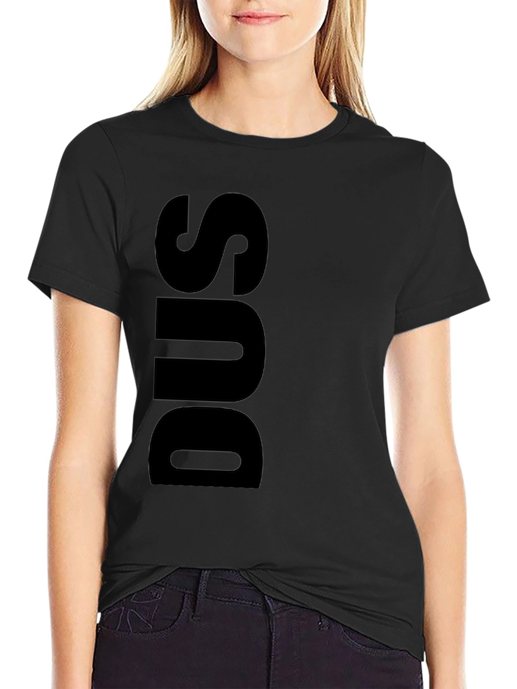 DUS Graphic Tee - Mens Black Casual T-Shirt