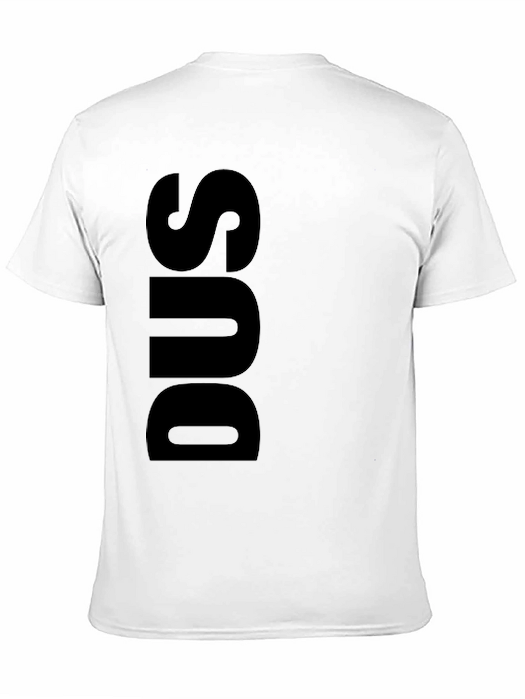 DUS Graphic Tee - Mens Black Casual T-Shirt