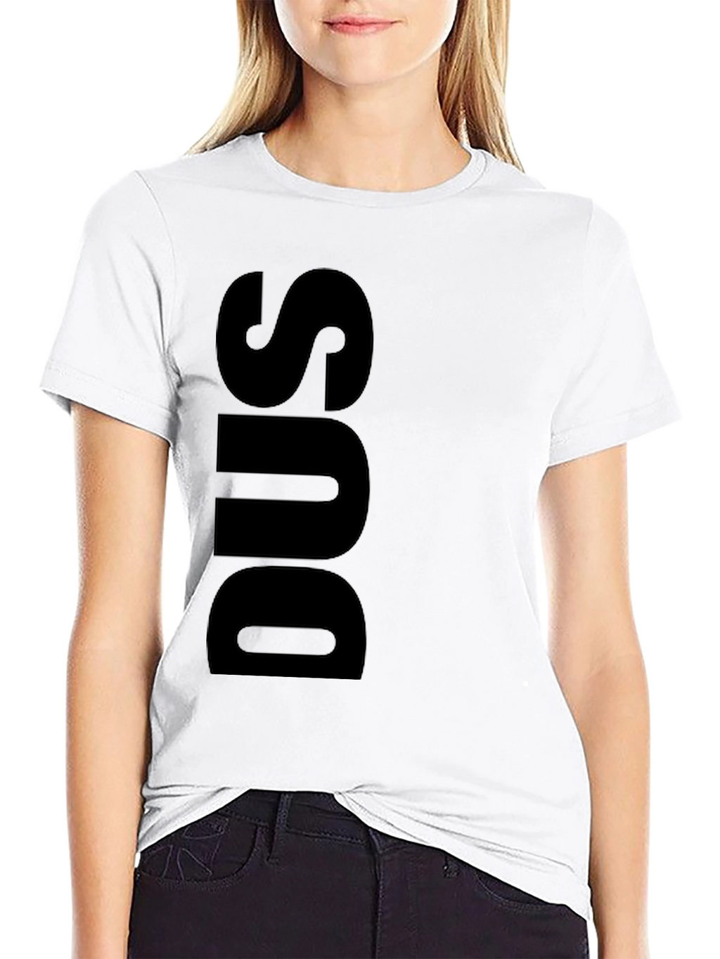 DUS Graphic Tee - Mens Black Casual T-Shirt