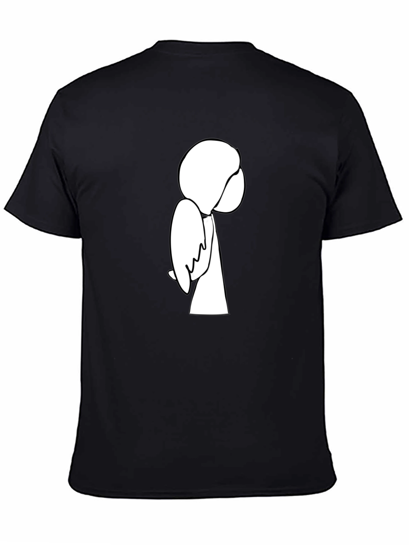 Minimalist Line Art Graphic T-Shirt