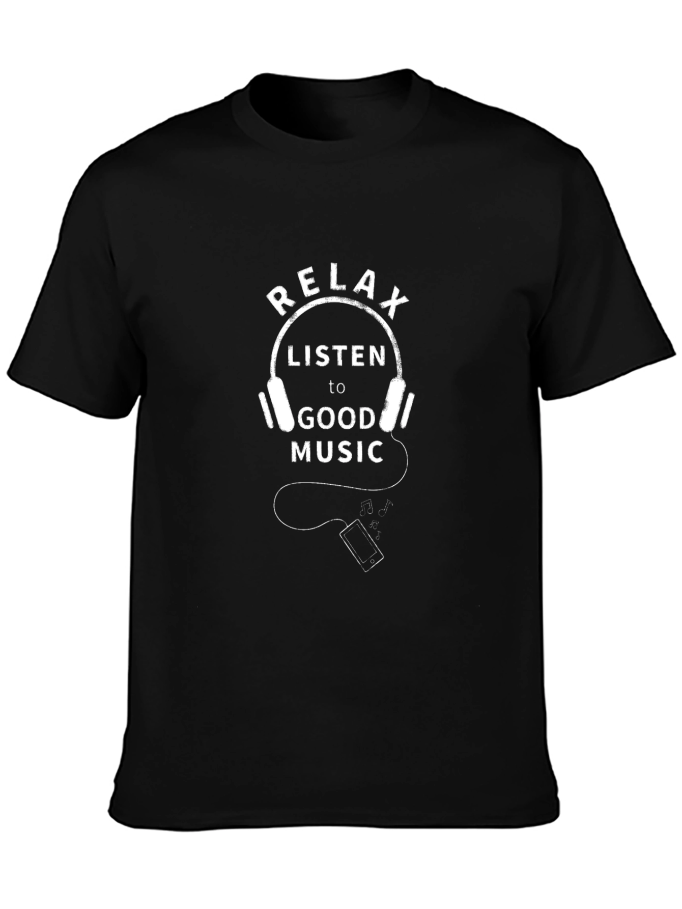 Relax Listen To Good Music Graphic Tee