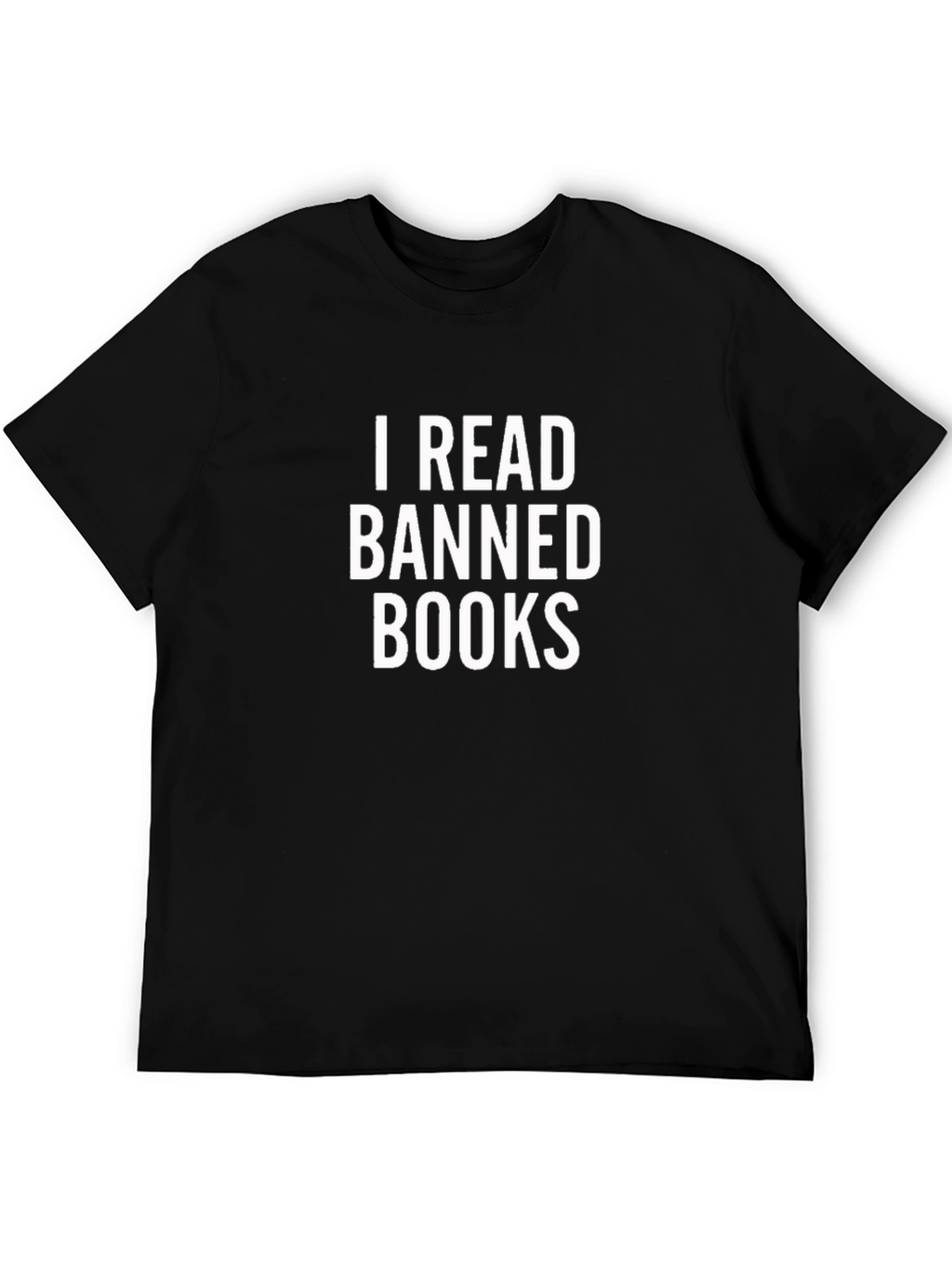 I Read Banned Books Graphic Tee - Black