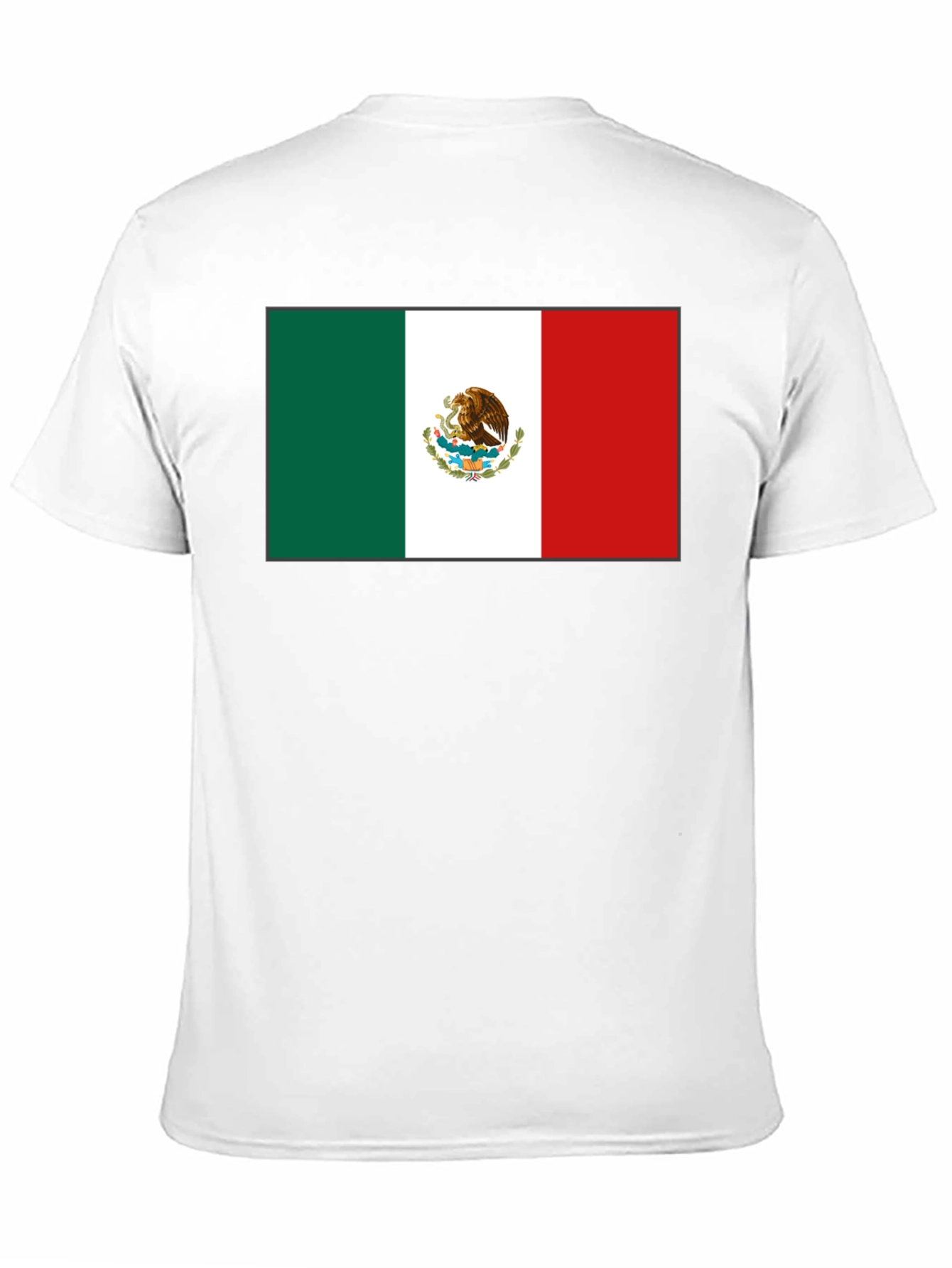 Mexico Flag T-Shirt - Black Graphic Tee