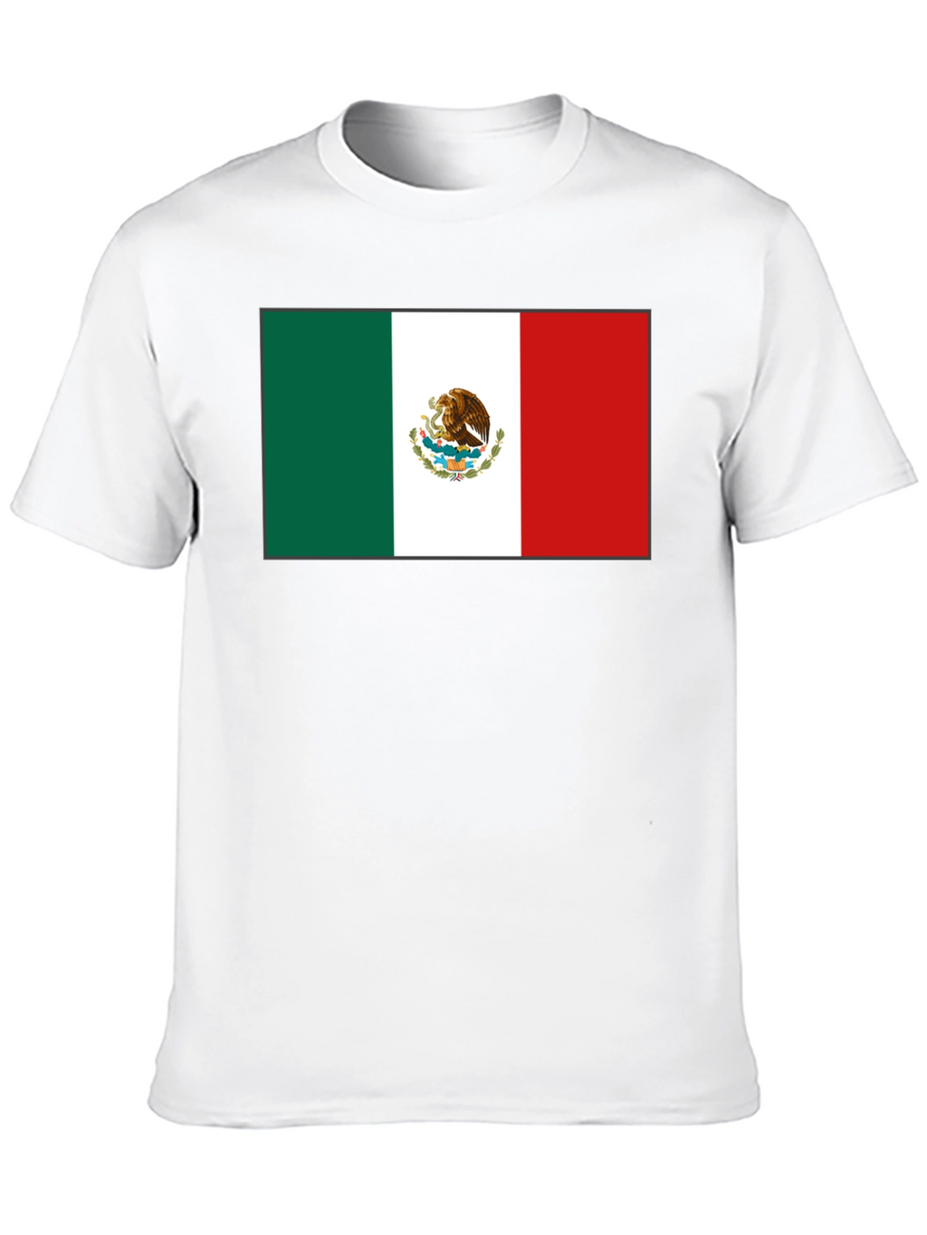 Mexico Flag T-Shirt - Black Graphic Tee