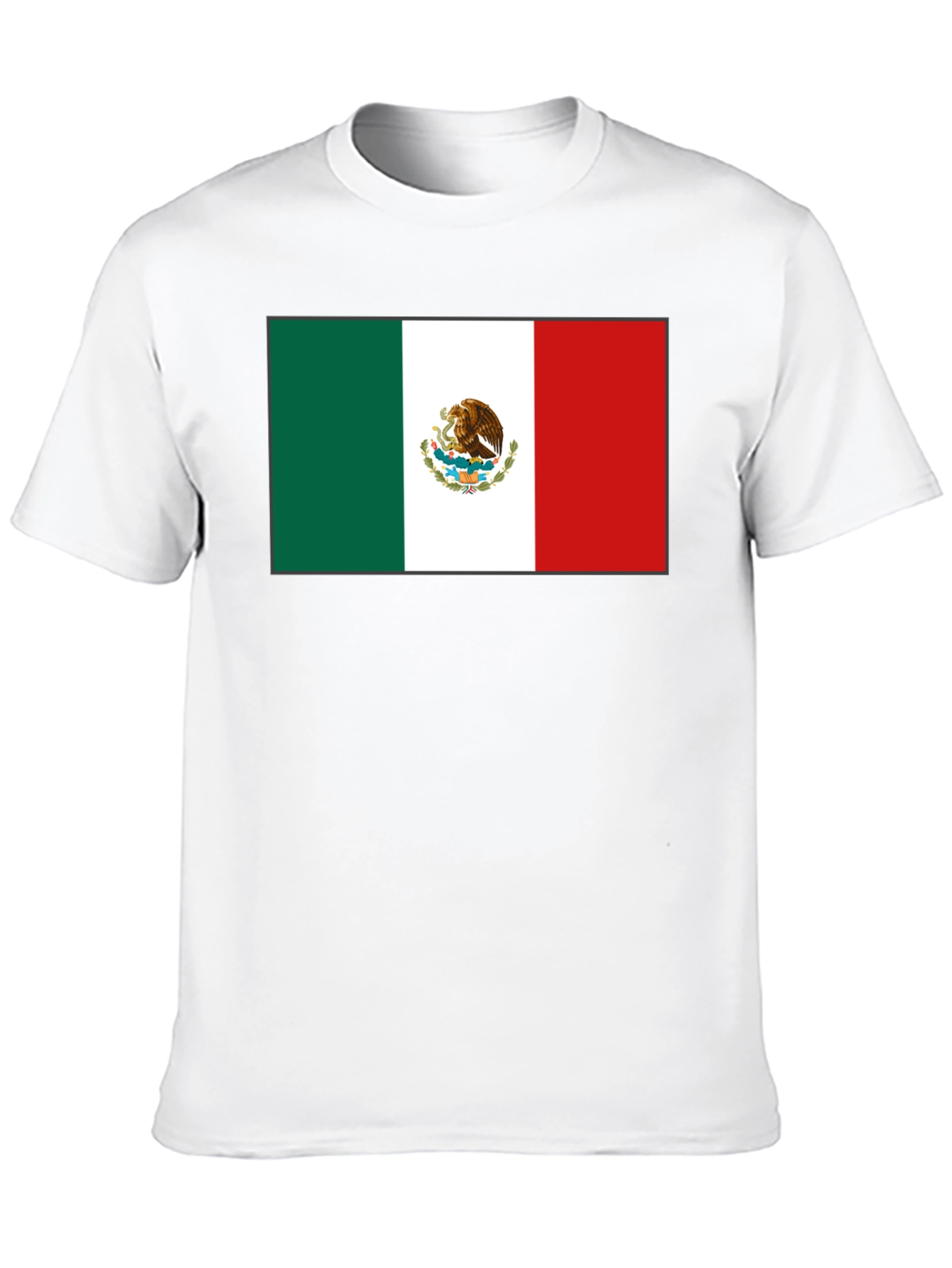 Mexico Flag T-Shirt - Black Graphic Tee