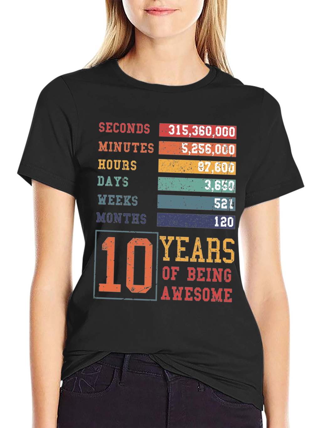 10 Years of Being Awesome T-Shirt