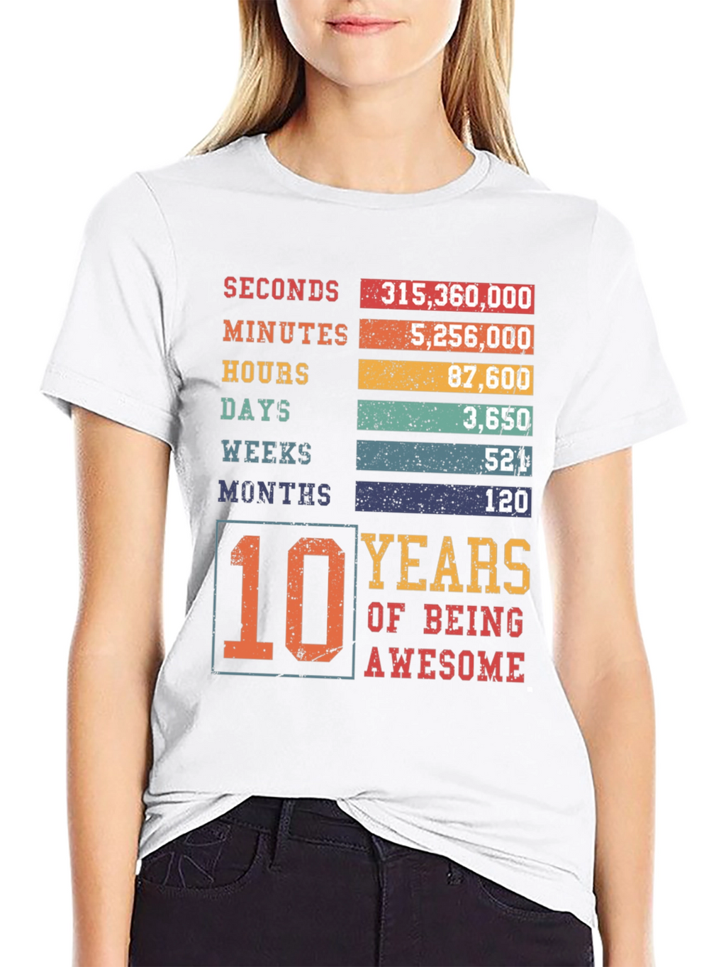 10 Years of Being Awesome T-Shirt