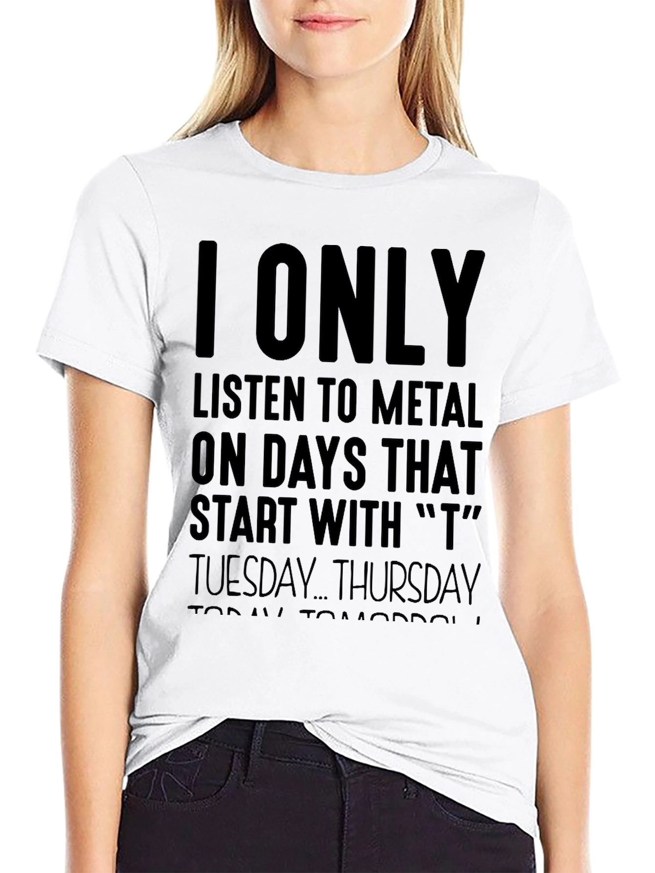 Metal Music Fan T-Shirt - T Days Only