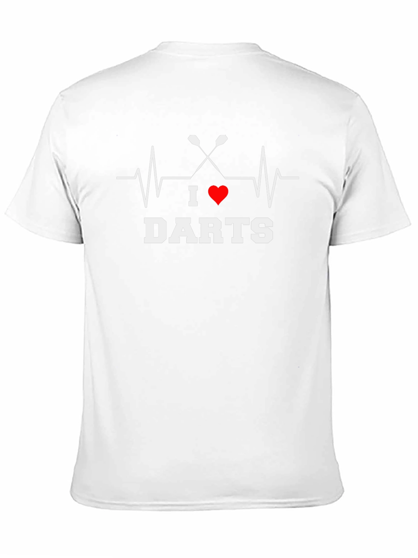 I Heart Darts Black T-Shirt - Game Night