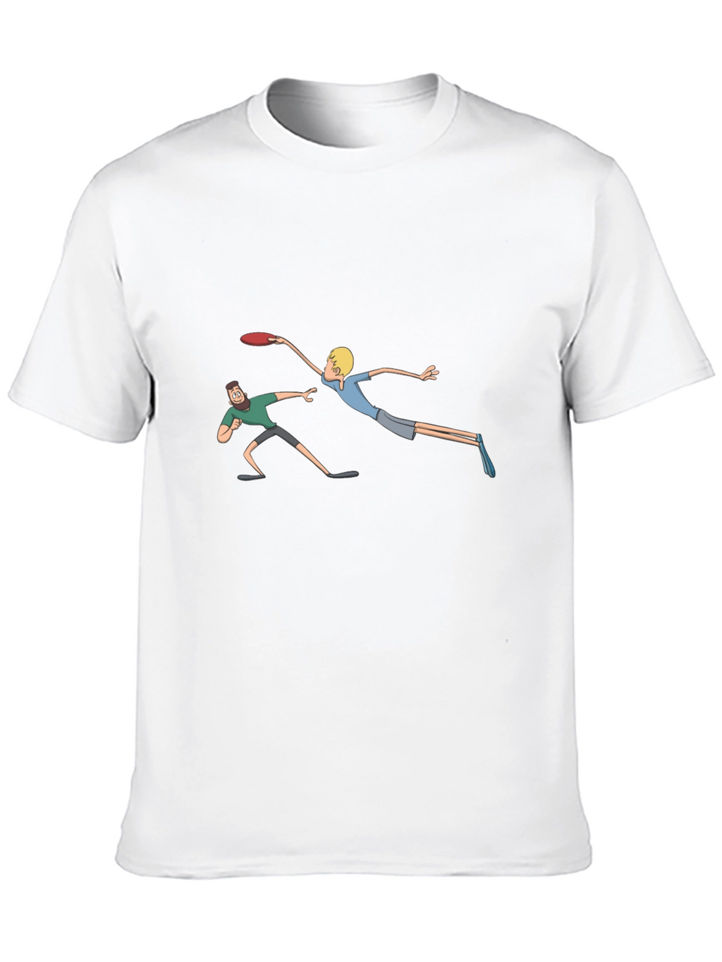 Ultimate Frisbee Graphic Tee - Black